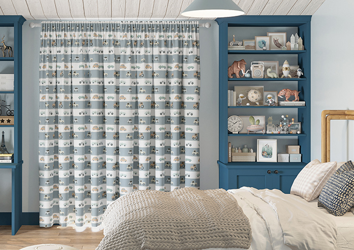 Brum Brum, Drive - Made to Measure Curtains - Image 7